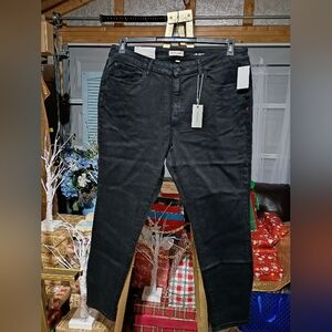 Warp + Weft Black Skinny Jeans